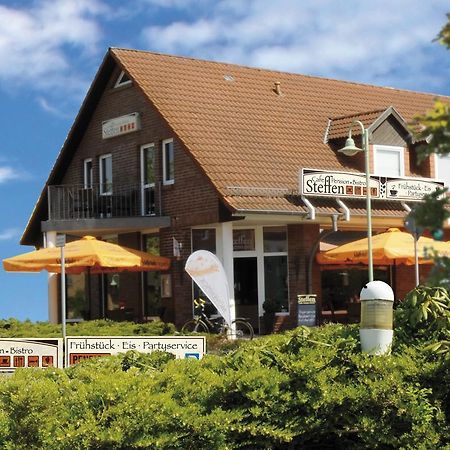 Cafe Pension Steffen 사니츠 외부 사진