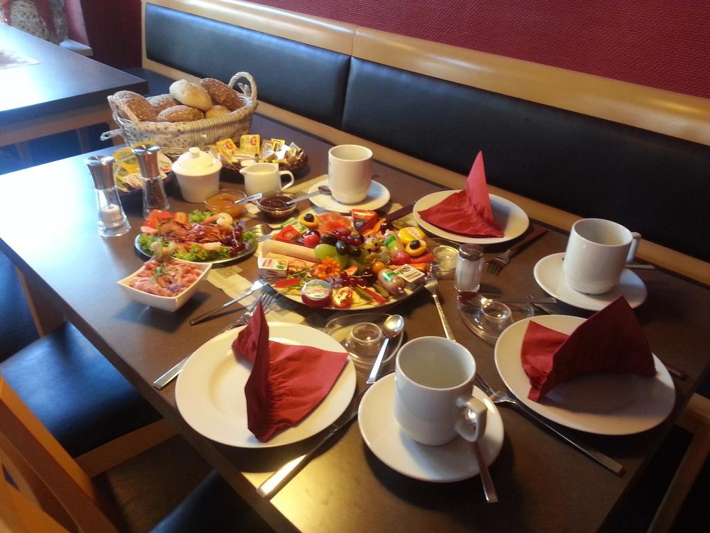 Cafe Pension Steffen 사니츠 외부 사진